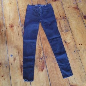 Black American Eagle Jeggings